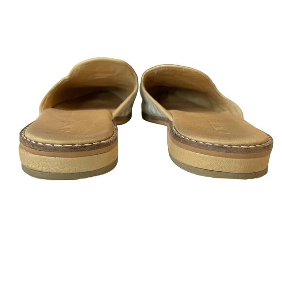 Anushka Elliot Women's Size 8 Sandal Elegant Embroidered Fabric Slip On Comfort - Picture 8 of 9